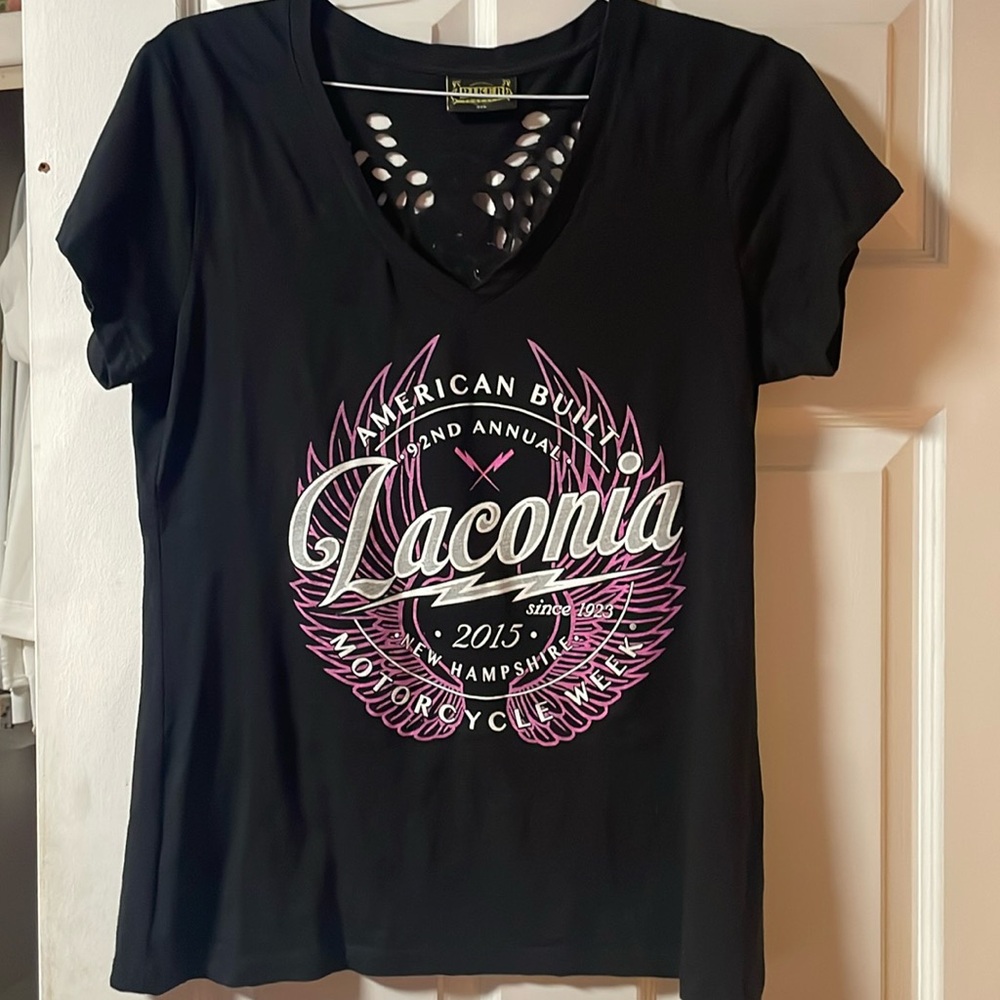 Biker tshirt‎ from Laconia bike week